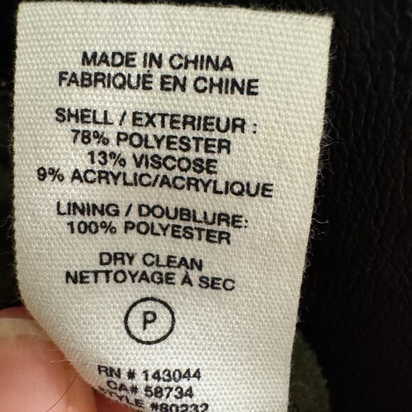 AVEC LES FILLES Women's Relaxed Zip Front Jacket Sz Small - Picture 6 of 8